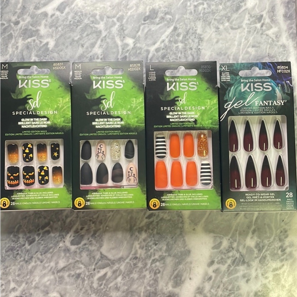 New Kiss Special Design Nail Kit Halloween